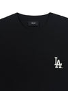 MLB BASIC SMALL LOGO SEMI OVER-FIT T-shirt