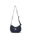 MLB Dia Monogram Denim Jqd Hobo Bag