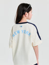 MLB Varsity Blocking Number Logo T-shirt