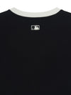 MLB Women's Sportive Cursive Ringer Crop T-shirts