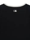 MLB Women's Basic Square Neck Slim Fit T-shirt