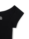 MLB Women's Basic Off Shoulder T-Shirts
