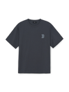 MLB Vintage Denimlike Monogram Big Lux Over Fit T-shirt