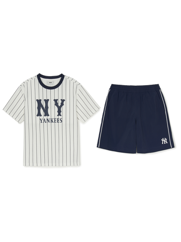 MLB Varsity Striped T-shirt Set