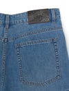 MLB Men's Varsity Vintage Slub Cargo Denim Bermuda Pants