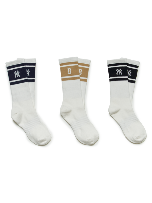 MLB Basic Skate 3ea Socks