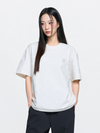 MLB Dia Monogram Tonal Jacquard Over Fit T-Shirts