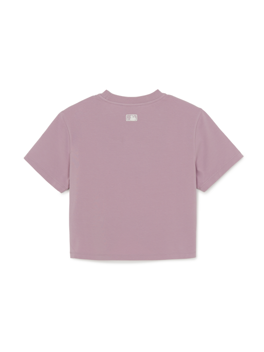MLB Women's Bukchon Exclusive Comfortable Crop T-shirt