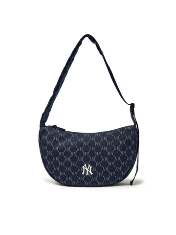 MLB Dia Monogram Denim Jqd Cross Bag