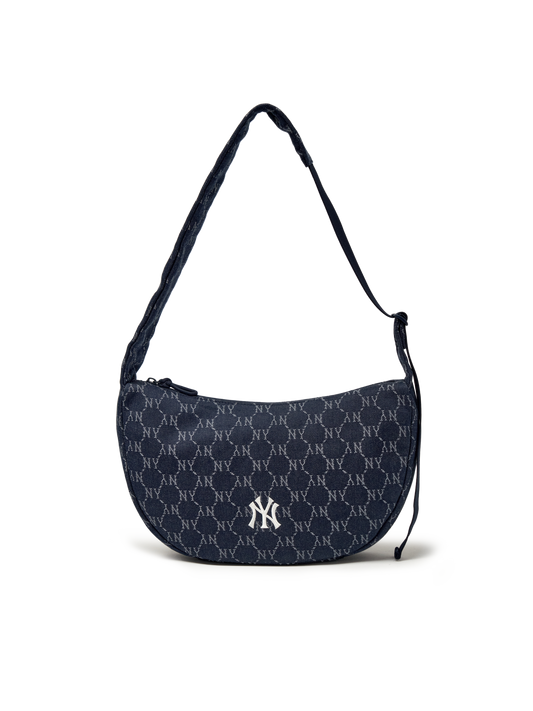MLB Dia Monogram Denim Jqd Cross Bag