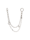 MLB Star Jewelry Long Chain Keyring