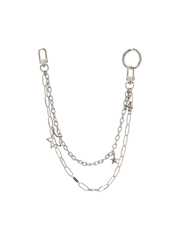 MLB Star Jewelry Long Chain Keyring