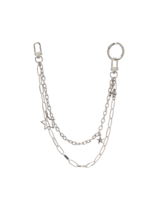 MLB Star Jewelry Long Chain Keyring