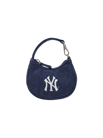 MLB Basic Denim Mini Bag Keyring