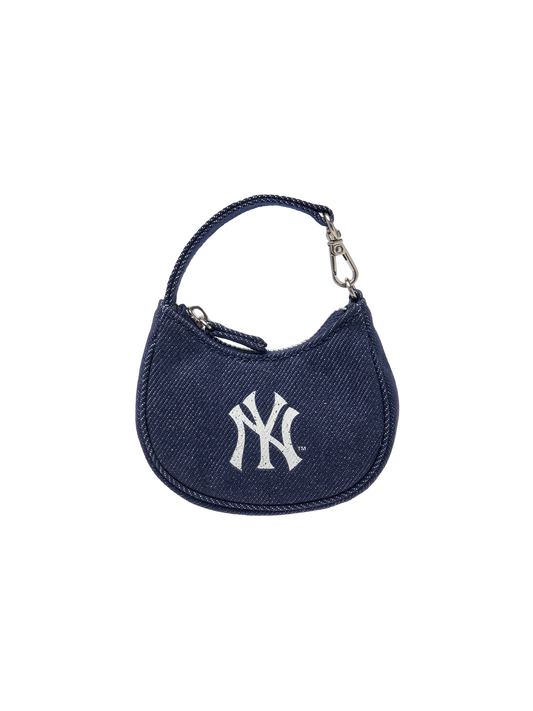 MLB Basic Denim Mini Bag Keyring