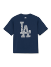 MLB BASIC LACE MEGA LOGO OVER FIT T-shirt