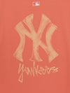 MLB Basic Simple Street Logo Over Fit T-shirt