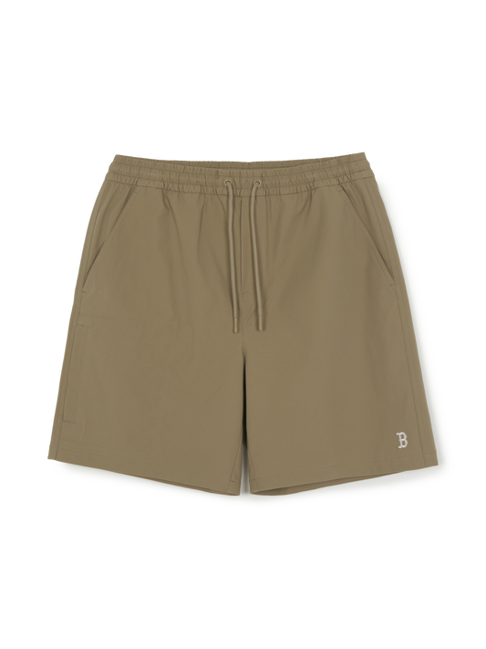 MLB Basic Small Logo Cotton Touch Woven 7in Shorts