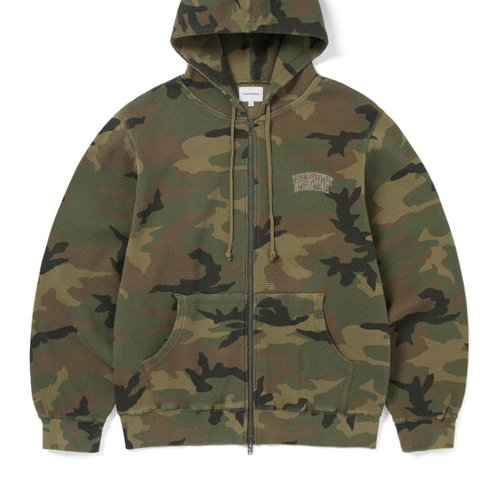 thisisneverthat Camouflage Thermal Zip Up Hoodie