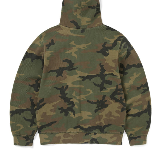 thisisneverthat Camouflage Thermal Zip Up Hoodie