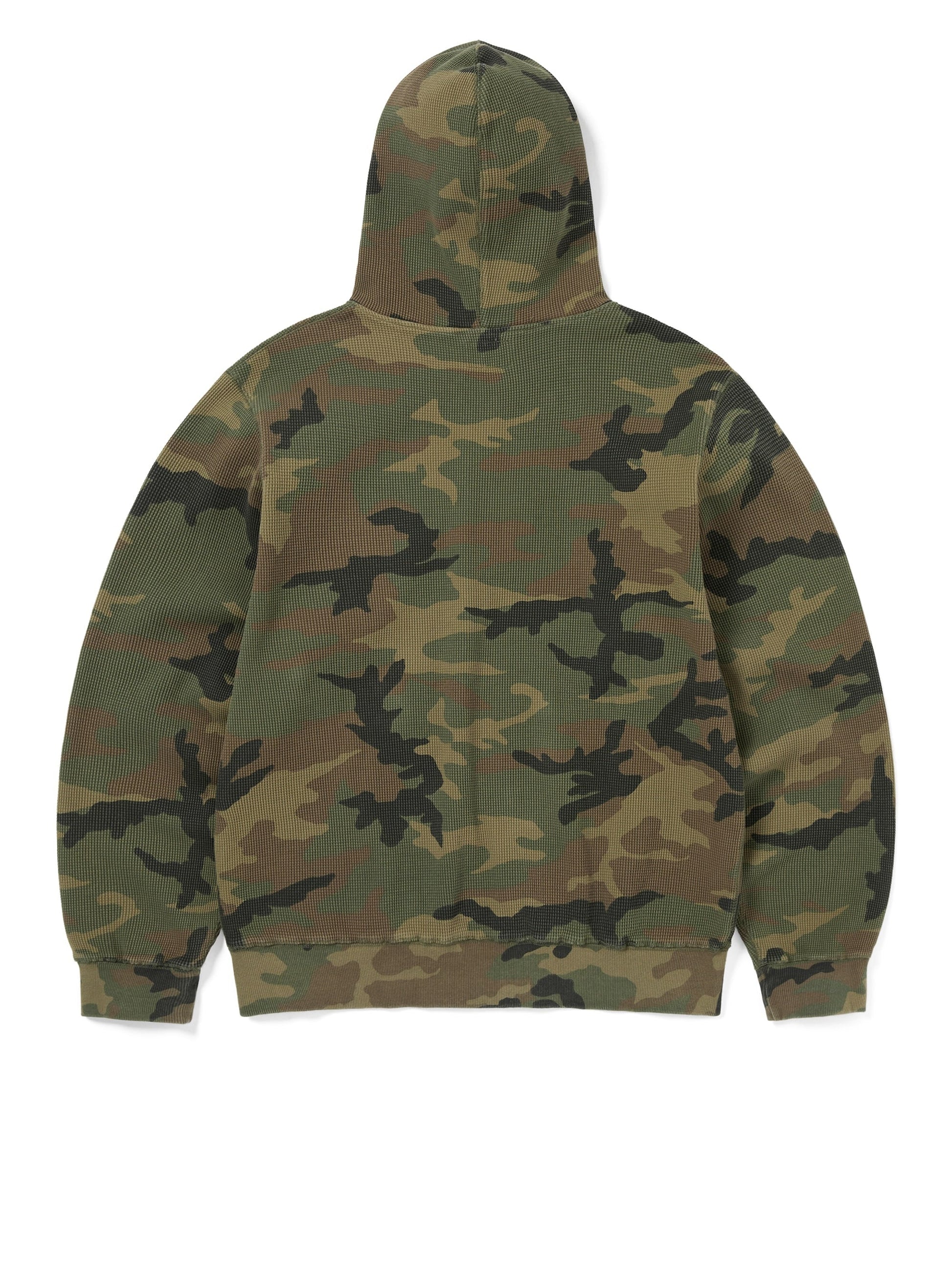 thisisneverthat Camouflage Thermal Zip Up Hoodie