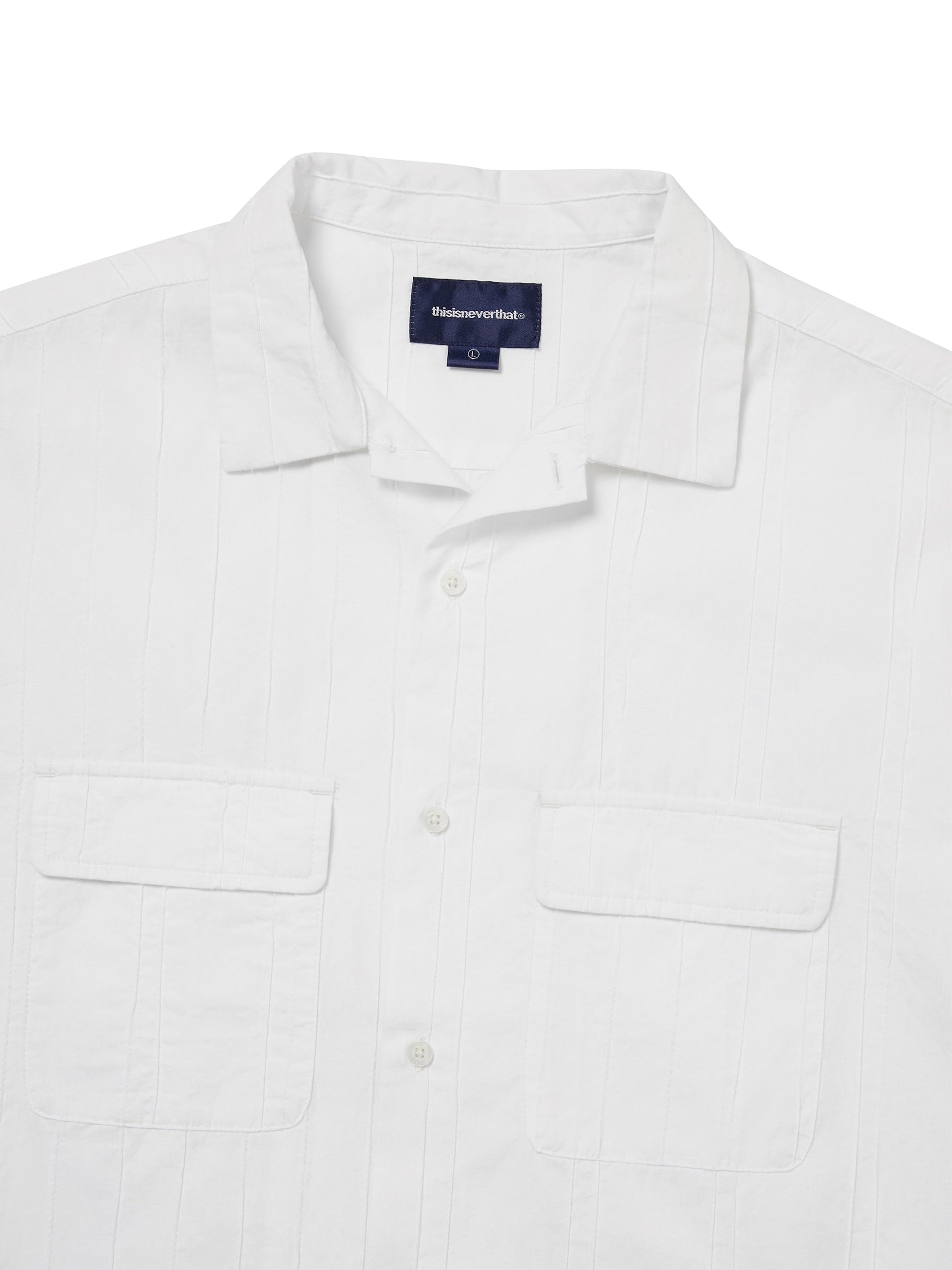 thisisneverthat Crazy Pleated S/S Shirt