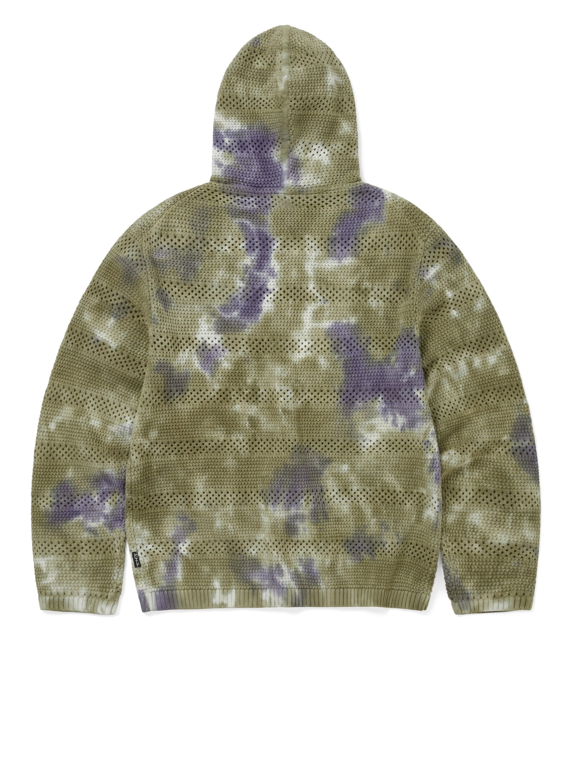 thisisneverthat Crochet Knit Zip Hoodie