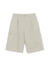 MLB Washed Cotton Pin-Tuck Cargo Bermuda Shorts