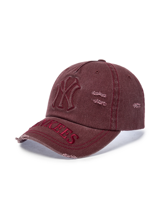 MLB Vintage Embo Damage Unstructured Ballcap