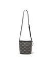 MLB Classic Monogram Vintage Denim Mini Bucket Bag