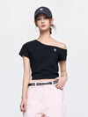 MLB Women's Basic Off Shoulder T-Shirts
