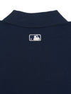 MLB Varsity Small Cursive Over Fit Polo T-Shirts