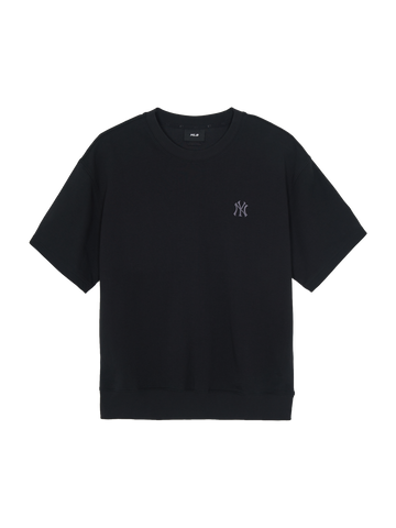 MLB Basic Small Logo Short Sleeve Sweatshirt