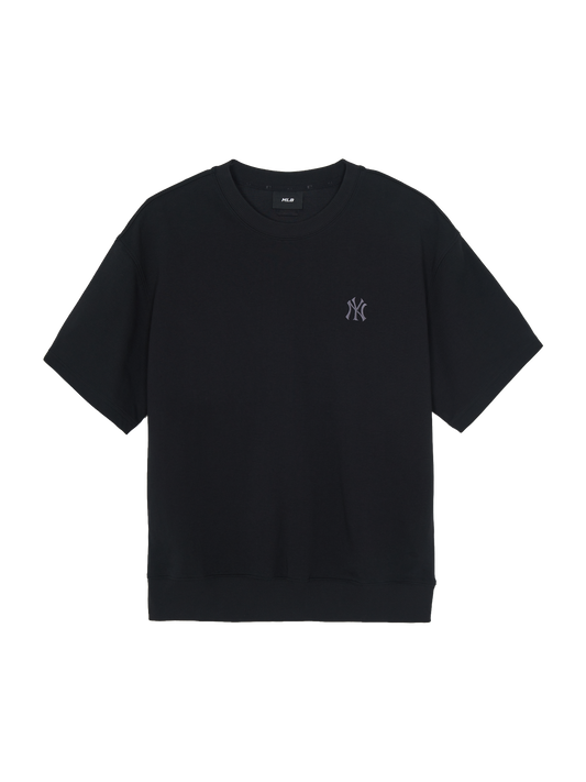 MLB Basic Small Logo Short Sleeve Sweatshirt
