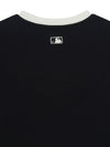 MLB Women's Basic Small Logo Ringer T-Shirts