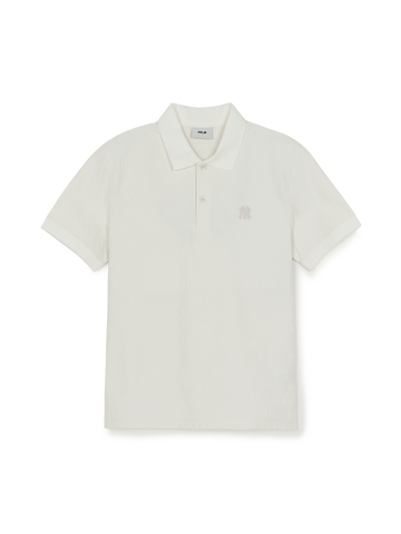 MLB Dia Monogram Tonal Jacquard Polo T-Shirts