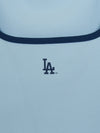 MLB Women's Basic Square Neck Slim Fit T-shirt