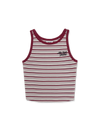 MLB Women's Stripe Sleeveless T-shirt