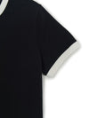 MLB Women's Sportive Cursive Ringer Crop T-shirts