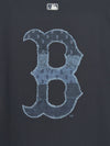 MLB Vintage Denimlike Monogram Big Lux Over Fit T-shirt