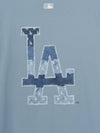 MLB Vintage Denimlike Monogram Big Lux Over Fit T-shirt