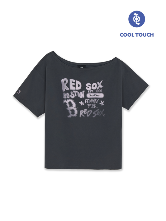 MLB Women's Street Graphic Off Shoulder T-shirts