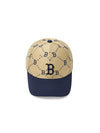 MLB Dia Monogram Jacquard Ball Cap