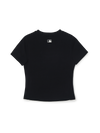 MLB Women's Cut Out Detail Slim Semi Crop T-Shirts