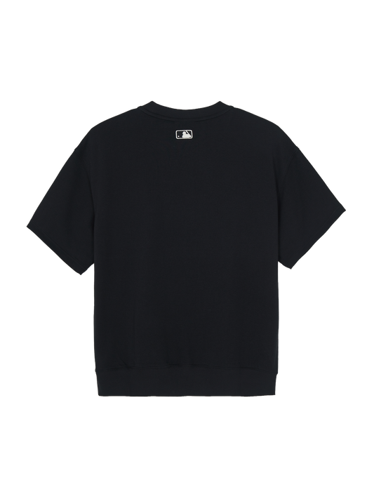 MLB Basic Small Logo Short Sleeve Sweatshirt