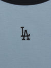 MLB Women's Basic Ringer Crop Sleeveless T-shirt