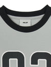 MLB Varsity Blocking Number Logo T-shirt