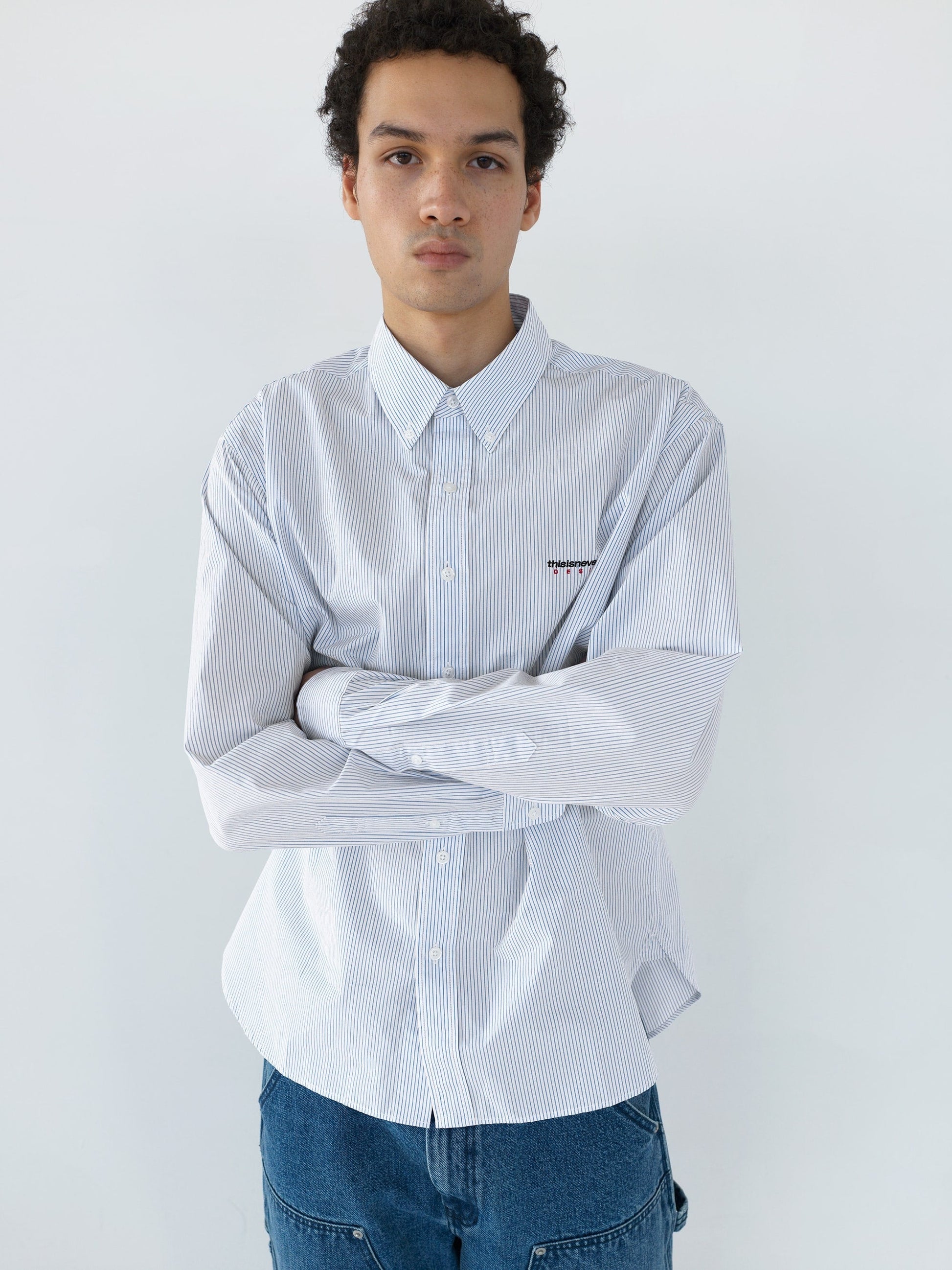 thisisneverthat DSN Striped Shirt