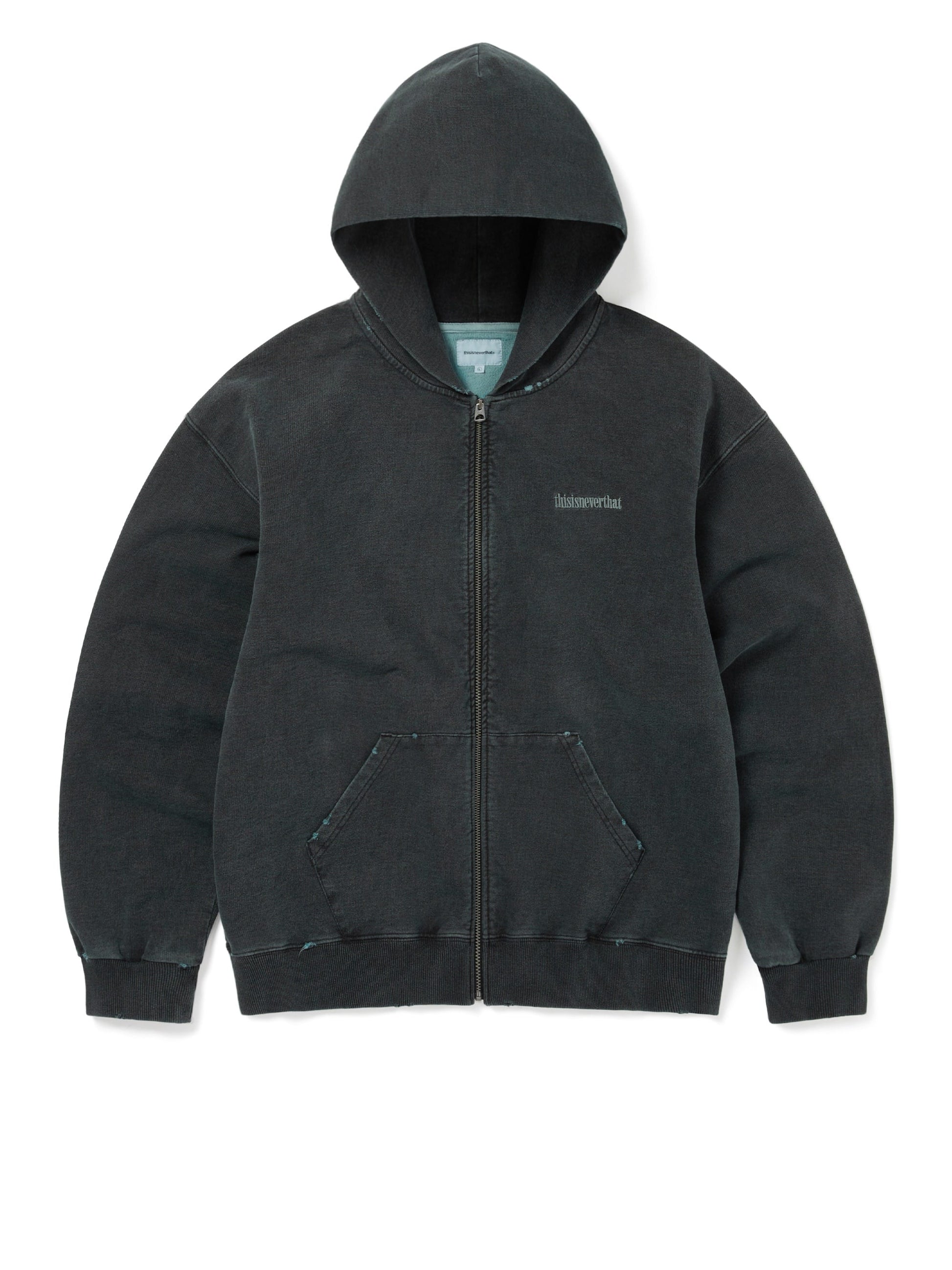 thisisneverthat Damaged Zip Up Hoodie