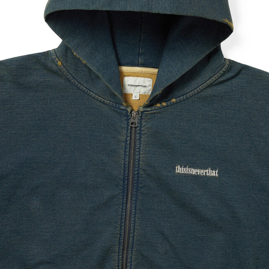 thisisneverthat Damaged Zip Up Hoodie